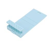 tui Organisateur en Silicone Pliable pour Forets Ongles Support de Stockage et d Affichage Compact avec Design Ergonomique Bleu