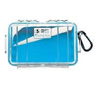 tui Pelican 1050 Micro - pour iPhone, GoPro et autres appareils photo, bleu/transparent