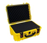 tui rigide tanche AxiGear avec insert en mousse personnalisable 19 x 14 x 8 pouces (jaune)