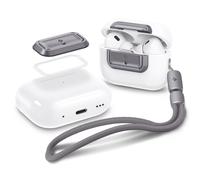 tui Spigen Lock Fit pour AirPods Pro Gris PC avec kit d'installation inclus