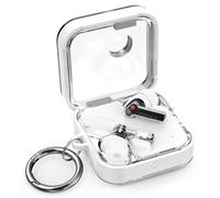 tui Spigen Ultra Hybrid Designed for Nothing Ear 2 (2023) transparent anti-jaunissement Blanc de jais