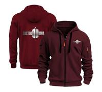 TUIAIFA Men's Sweatshirt for D.o.c.t.o.r Who Fleece Hoodie Unisex Youth Adult Zip Up Hoody Jumpers Women Men Warm Fall Pullover Sweatshirts(H,2XL)
