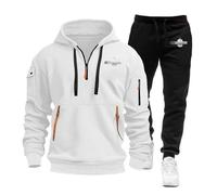 TUIAIFA Survêtement for Hommes for Doctor Who, Ensemble 2 pièces avec Logo, Sweat-Shirt à Manches Longues en Coton,Bas de vêtements de Sport(C,XL)