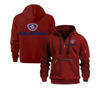 TUIAIFA Sweat à Capuche de Sport 1/4 for Sweat-Shirt d'entraînement Scania
