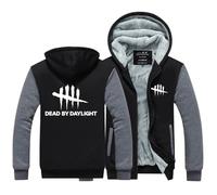 TUIAIFA Sweat à Capuche for Homme Dead Daylight, imprimé Motif 3D, épais, Chaud et décontracté, idéal for Les activités de Plein air.(D,L)