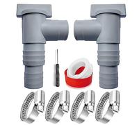 TUIBEIDAMAI Robinet d'arrêt de piscine 32 mm, 32 mm, kit de raccordement Bestway 32 mm, valve de piscine 32 mm, accessoire d'entretien pour piscine hors sol et pompe de piscine
