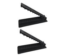 Tuidzljd 2 Pièces Kebab Maker BBQ Viande Brochette Machine Réutilisable pour Kebab Presse Maker Barbecue pour Pièces de Rechange de Gril de Cuisine Noir