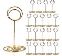 Tuidzljd 20 Pièces - 3,35 Pouces Porte-Numéros de Table Porte-Numéros de Table pour la Réception de Remise des Diplômes de Fête de Mariage B