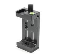 Tuidzljd Clip de Support de Téléphone Portable avec Niveau à Bulle et Support de Griffe pour Lampe de Poche de Téléphone