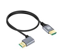 Tuidzljd HDTV 2.1 8K Coude Multifonction Compatible Interface HD Portable Ligne Affichage Ordinateur DéCodeur TV Câble, C