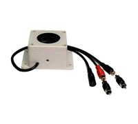 Tuidzljd Microphone Étanche Haut-Parleur en 1 Appareil pour Caméra de Sécurité Extérieure pour Caméra IP Enregistrement Audio Interphone Bidirectionnel Facile à Utiliser