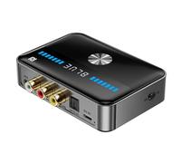 Tuidzljd Récepteur Bluetooth 5.3 NFC Adaptateur Bluetooth Universel Transmetteur Bluetooth HiFi à Fibre Optique Coaxiale