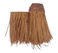 Tuile De Chaume Artificielle Fausse Paille Panneau Rouleau De Chaume De Palmier Plus Durable,Postuler À Hawaïen Parasol Abri Jardin Gazebo Parasol Tiki Bar (Yellow a,0.5x30m/1.64X98.4ft)