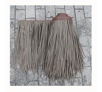 Tuile De Chaume Artificielle Fausse Paille Panneau Rouleau Plastique PE Toit En Chaume Décorative Paille De Palme Ignifuge Pour Tiki Bar Parasol Abri Jardin Gazebos(Yellow d,0.5x30m/1.64X98.4ft)