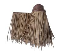 Tuile De Chaume Artificielle Fausse Paille Rouleau Plastique PE Toit en Chaume Décorative Paille De Palme Ignifuge pour Tiki Bar Parasol Abri Jardin Gazebos(Yellow f,0.5x10m/1.64X32.8ft)