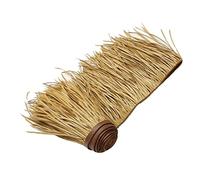 Tuile De Chaume Artificielle, Rouleaux De Chaume Palmier Synthétique, Chaume Décorative Paille De Palme Ignifuge Pour Tiki Bar Parasol Abri Jardin Gazebos(Yellow d,0.5x1m/1.64X3.28ft)