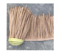 Tuile De Chaume De Simulation Rouleau De Chaume Artificiel en Plastique PE Tuile De Paille De Toit Ignifuge 1-30 M Chaume pour Toiture Chaume De Palmie(Yellow f,0.5x30m/1.64X98.4ft)