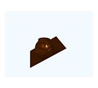 Bertrams Polyline LAS tuile universelle 41PF80B DN 80 /125, marron, 15-45°, plastique