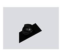 Tuile universelle Bertrams Polyline LAS 41PF80S DN 80 /125, anthracite/noir, 15-45°, plastique