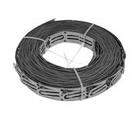 Tuiles de câble en métal pour installation de câble chauffant fabriquées à partir d'acier galvanisé avec un design résistant aux flammes et des dimensions personnalisables pour le support de câble