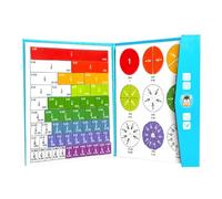 Tuiles de fractions magnétiques et cercles de fractions Ensemble d'activités Fractions manipulatrices Jeu de puzzle éducatif pour l'école Disques de fractions Démonstrateur Fractions Manipulative Math