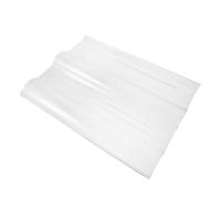 Tuiles de Toit en Plastique Transparentes pour Serrage