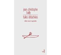 Tuiles détachées - Jean-Christophe Bailly - Bourgois - broché - Roman