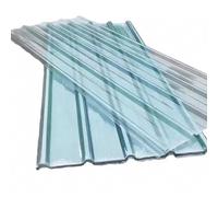 Tuiles isolantes, plaques de toiture transparentes Panneaux de toiture en fibre verre for éclairage naturel, paquet 3 à 15, tailles multiples, transparents(7 pcs,0.9x0.9m/35x35in)