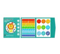 Tuiles Magnétiques de Fractions pour Enseignants,Manipulatifs d'Apprentissage Mathématique,Jouets Éducatifs de Manipulation Maths | pour Voyage École Maison Salle de Jeu Activités de Groupe Soirées en