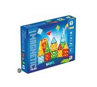 Geomag – Tuiles magnétiques Tiles Gems 4100 – 16 pièces, formes géométriques, effet cristal