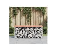 Tuinbank schanskorfontwerp 103x44x42 cm massief douglashout834360
