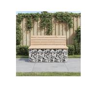 Tuinbank schanskorfontwerp 103x70x65 cm massief grenenhout834374