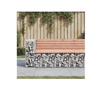 Tuinbank schanskorfontwerp 122x71x65,5 cm massief douglashout834384