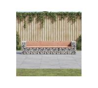 Tuinbank schanskorfontwerp 287x71x65,5 cm massief douglashout3196252