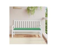 Vidaxl Coussin De Banc De Jardin Vert 150 X 50 X 3 Cm Vert