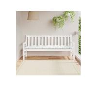 Coussin de banc motif de feuilles 180x50x7 cm tissu vidaXL vidaXL