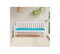 Tuinbankkussen 180x50x7 cm oxford stof turquoise361639