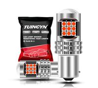 TUINCYN Bau15s Py21w Ampoule LED, Clignotants LED 12V 24V 3030 24SMD Canbus Sans Erreur Anti-Hyper Flash pour Clignotants Avant et Arrière, 2 Ampoules