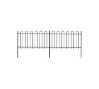 Clôture de Jardin avec dessus en Cerceau Barrière Panneau Multi-taille vidaXL