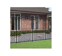 Clôture de Jardin avec Sommet de Lance Noir Terrasse Multi-taille vidaXL