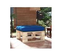 Tuinhocker pallet geÃ¯mpregneerd grenenhout3066466