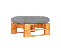 Tuinhocker pallet honingbruin geÃ¯mpregneerd grenenhout3066447