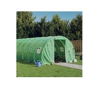 Tuinkas met stalen frame 36 mÂ² 12x3x2 m groen3188043