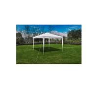 Vidaxl Tonnelle Pavillon De Jardin Blanc 3x3m