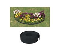 Bordures de jardin 4 pcs noir 10 m 15 cm polyéthylène vidaXL vidaXL