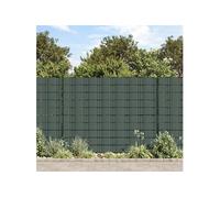 Brise-Vue Pour Clôture En Pvc Vert En Rouleau 70 X 0,19 M