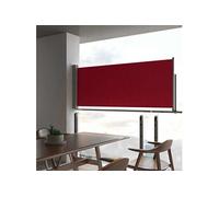 Auvent Latéral Rétractable de Patio 160x300 cm Blanc Cassé Brise-vent vidaXL