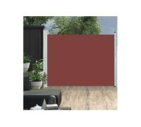 vidaXL Tuinscherm uittrekbaar 140x500 cm bruin48399 Marron G
