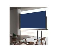 Vidaxl Auvent Latéral Rétractable De Patio 160x300 Cm Bleu Bleu