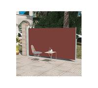 vidaXL Tuinscherm uittrekbaar 160x300 cm bruin317885 Marron G